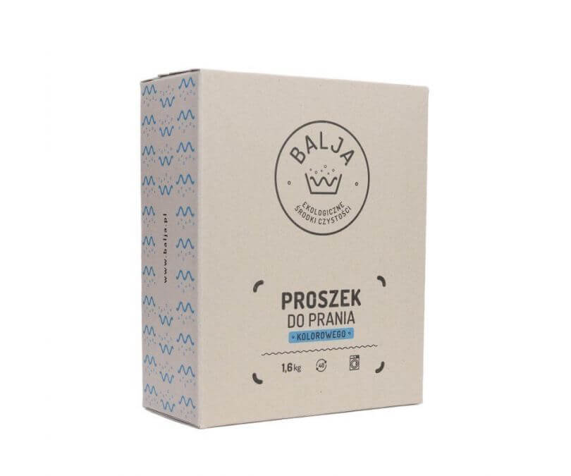 BALJA Ekologiczny proszek do prania kolorowego 1,6kg